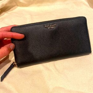 Kate spade black wallet